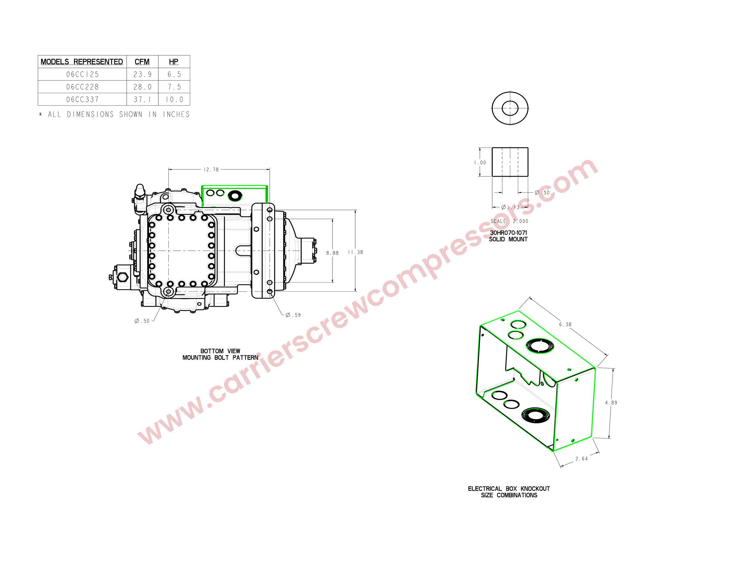 06CC125, 06CC228, 06CC337 Electronic Drawings