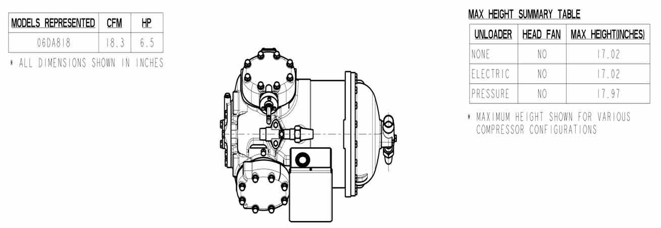 Carrier Carlyle 06DA818 drawings