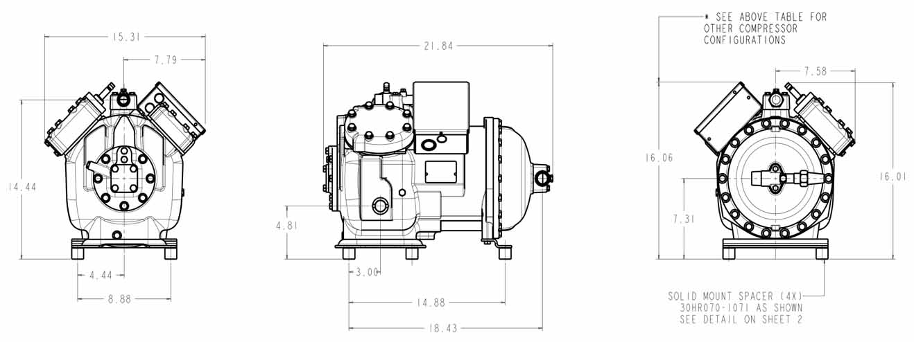 Carrier Carlyle 06DM316 - Drawings