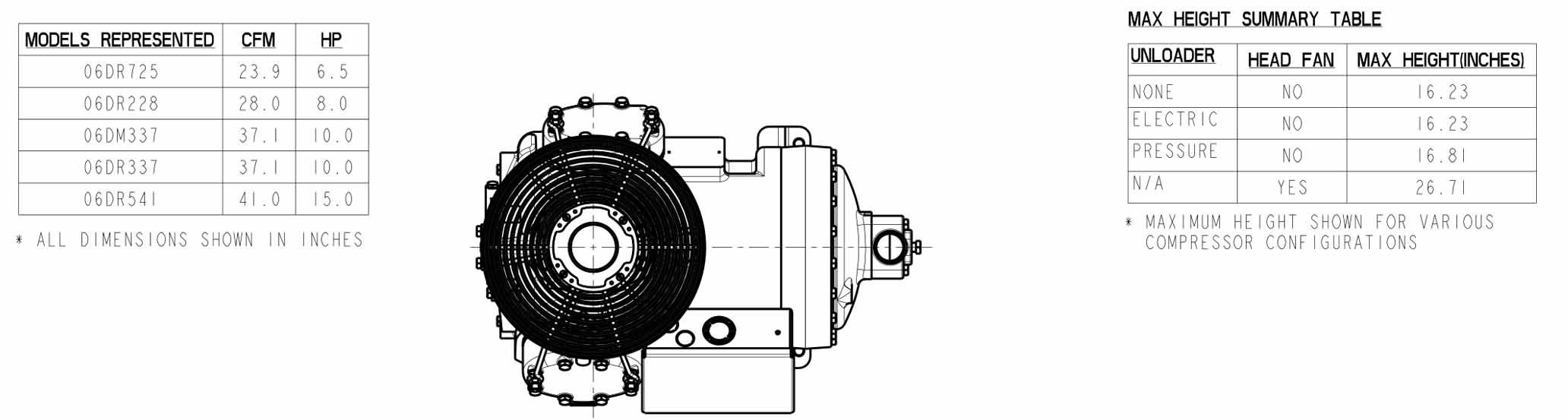 Carrier Carlyle 06DR228 drawings