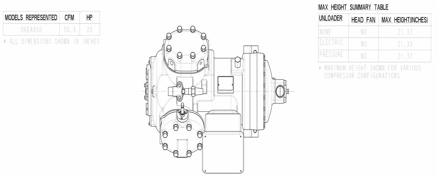 Carrier Carlyle 06EA550 drawings