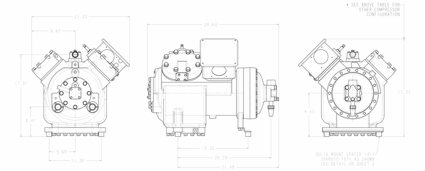 Carrier Carlyle 06EA550 drawings