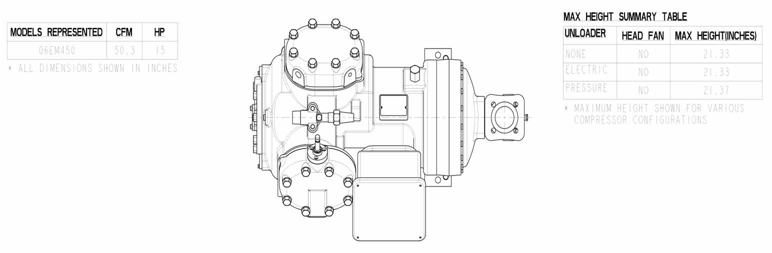 Carrier Carlyle 06EM450 drawings