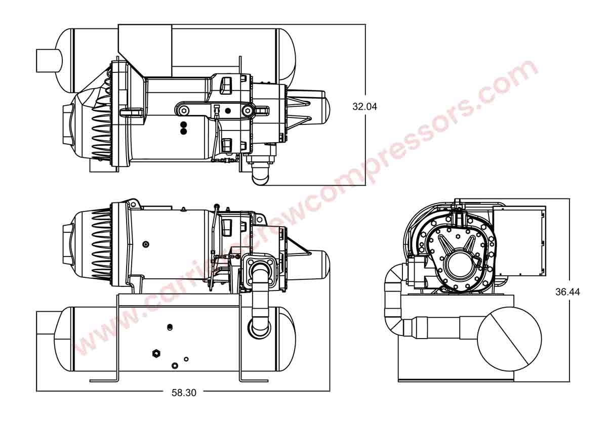 Carrier 06TTA356 assembly drawing